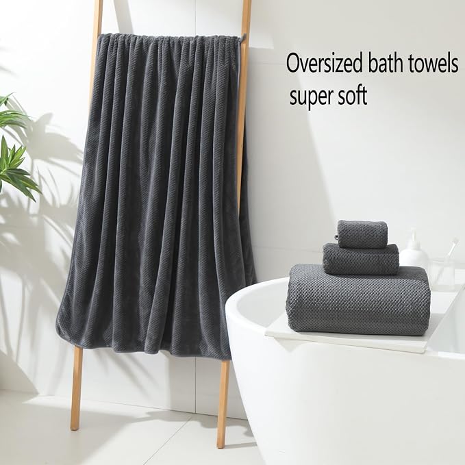 YTYC Towels, 29x59 Inches Extra Large Bath Towels - Image 3
