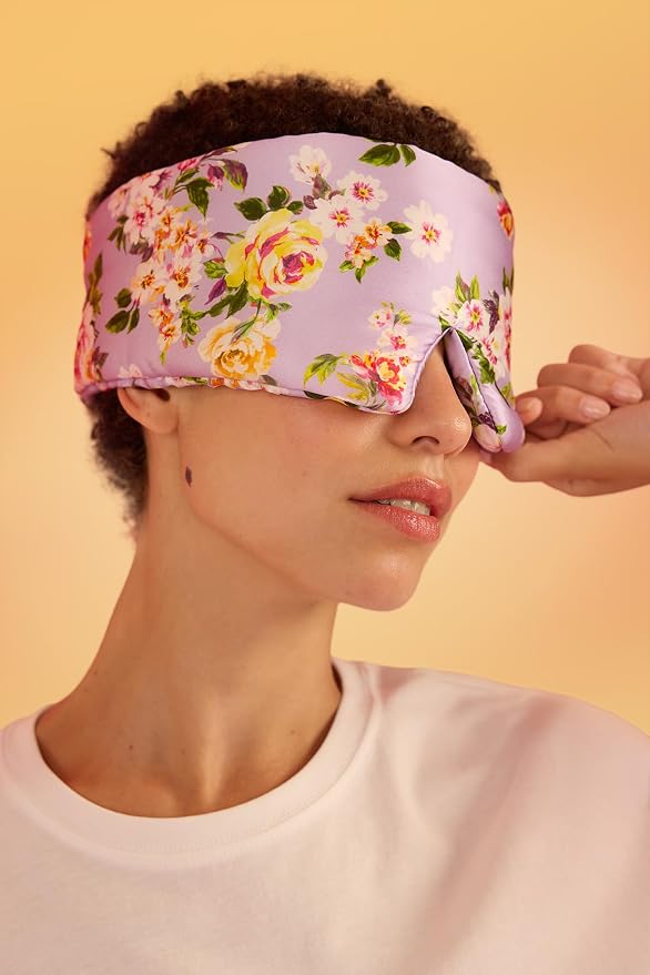 Glow People Silk Sleep Mask – 100% Mulberry Silk Eye Mask - Image 5