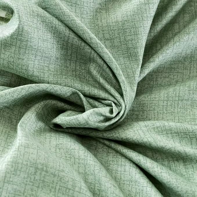 OAITE Duvet Cover King Size, Reversible Leaf Green Duvet Cover Set - Image 7