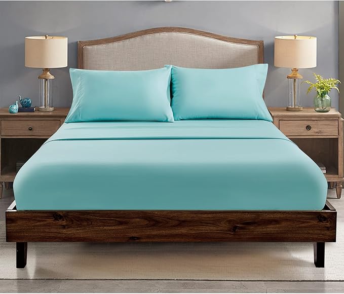 FreshCulture Queen Fitted Sheets, Bulk Pack of 6, Deep Pocket, Soft Microfiber - Image 7