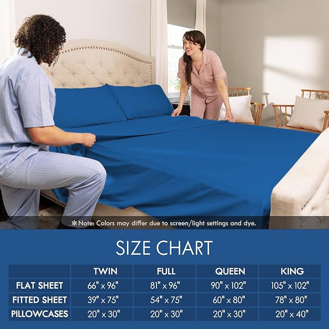 ClevaHome Queen Size Sheets - Image 7