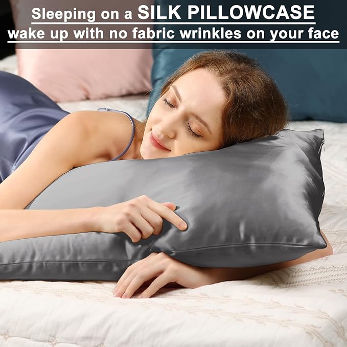 Ravmix Silk Pillow Cases 2 Pack - Image 2