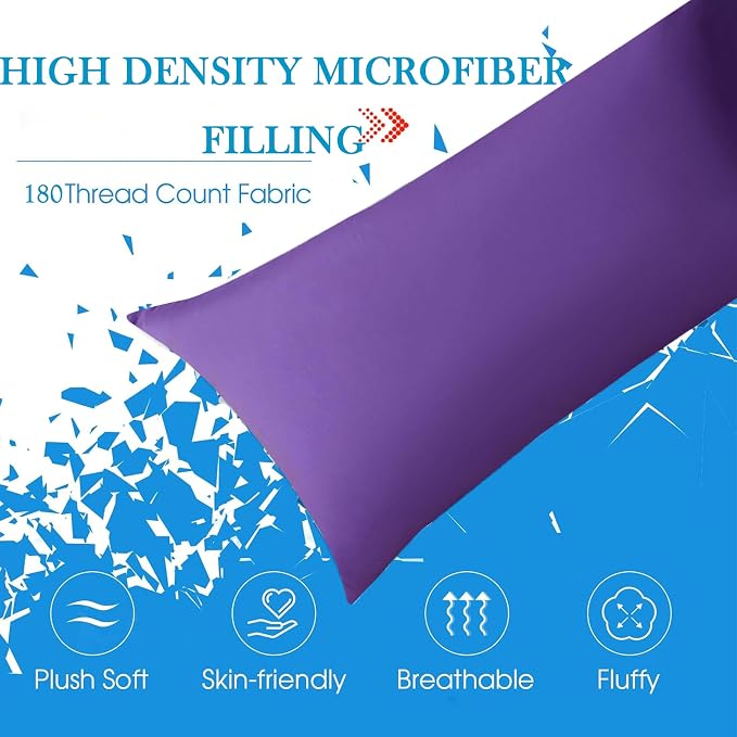 SHOUREN Cotton Body Pillow Insert - Image 5