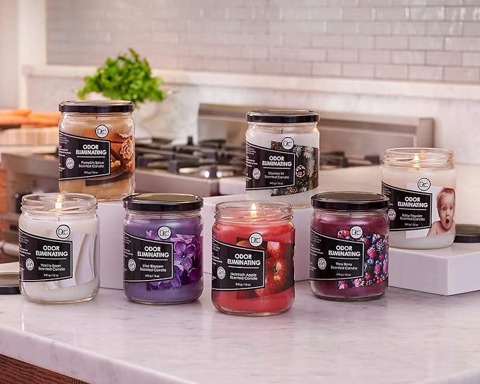 Almond Sugar Cookie Odor Eliminating Highly Fragranced Candle - Image 7