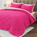 MUXHOMO 7 Pieces Full Comforter Set, Reversible Bed in a Bag Full Size by MUXHOMO