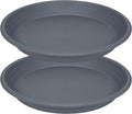 2 Pack of 19 inch Plant Saucer, Large Plant Tray, Heavy Sturdy Plant Drainage by Unknown