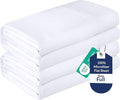 Royale Linens 2 Pack Bulk Flat Sheet Set by ROYALELINENS