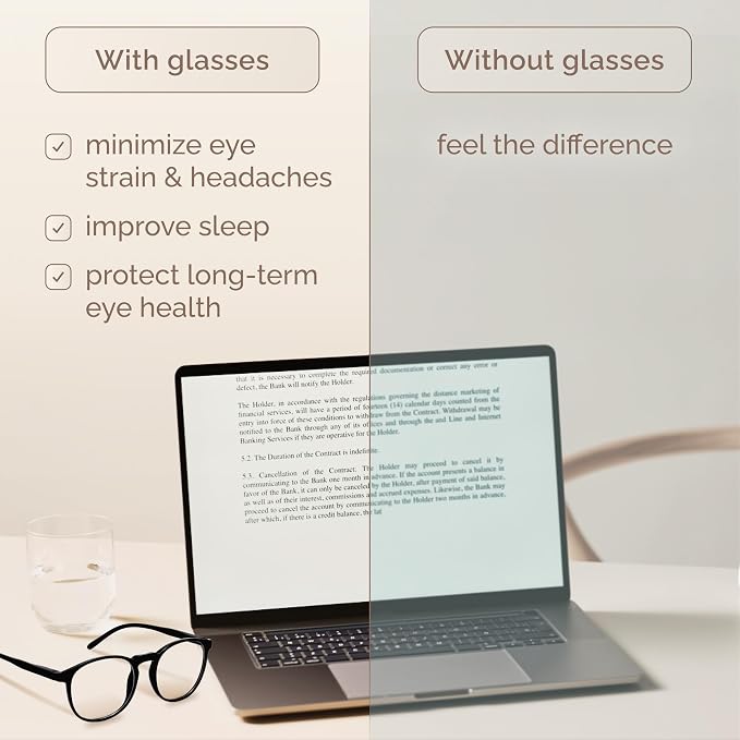 IBOANN Chic & Comfy Blue Light Glasses - Image 3