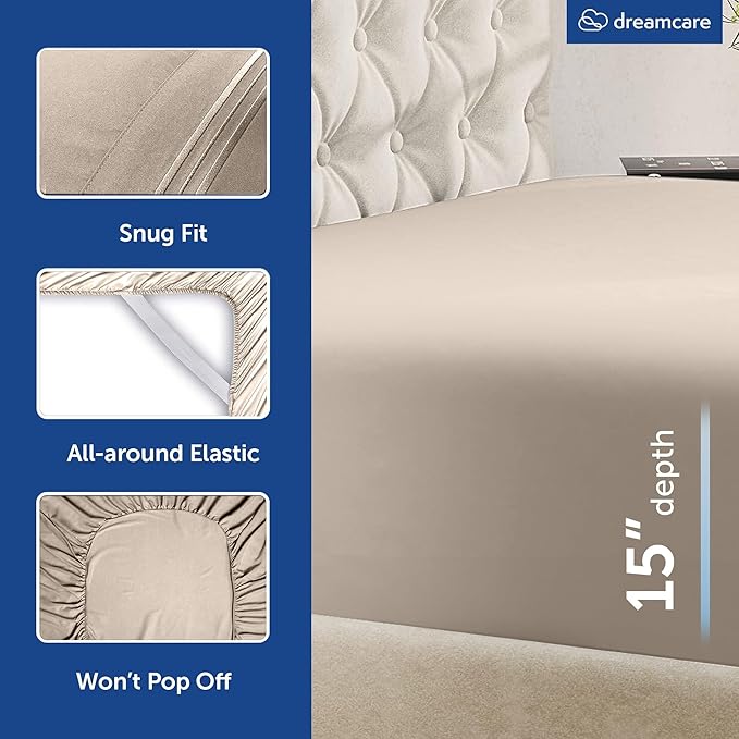 DREAMCARE Queen Sheet Set - Image 6