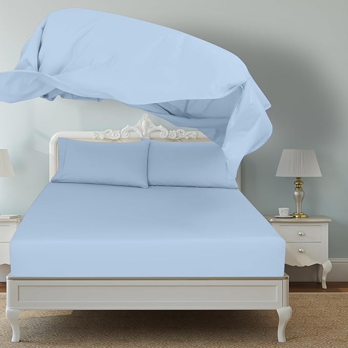 Royale Linens Queen Flat Sheet - Image 8