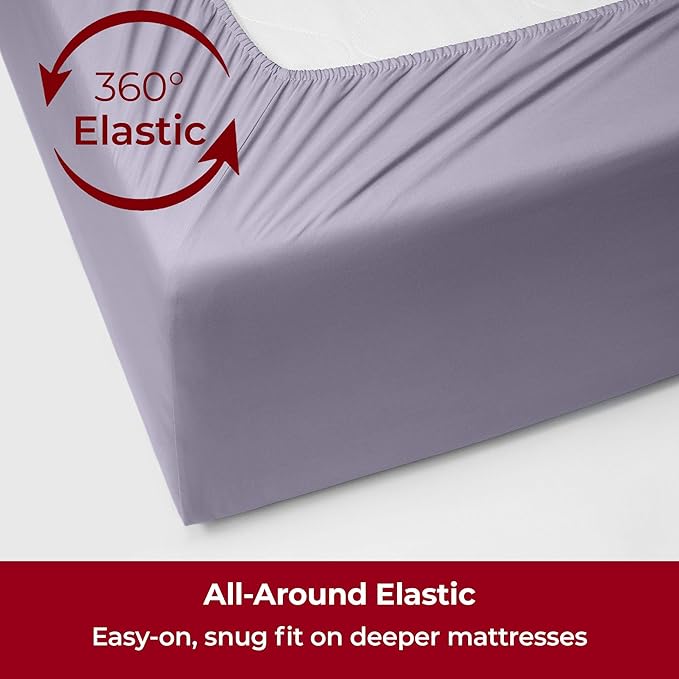 Mellanni Extra Deep Twin Sheets - Image 5