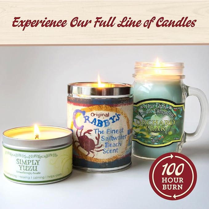 Our Own Candle Company Lovespell Scented 13 Ounce Mason Jar Candle - Image 4