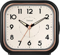 Tinload 4.3" Vintage Retro Analog Alarm Clock, Super Silent Non Ticking Clock by Tinload