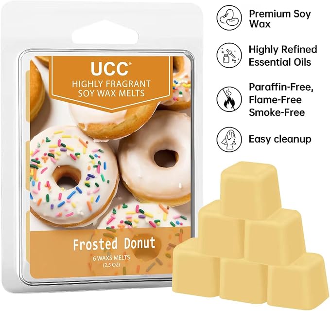 UCC Premium Wax Melts, Fall Variety Fragrance Melts, Scented Soy Wax Melts Cubes - Image 4