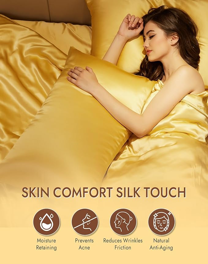 SilkSilky 100% Mulberry Silk Pillowcase - Image 4