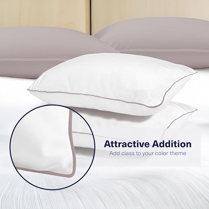 Kickoff Viscose Bamboo Pillowcase, 100% Organic Hidden Zippered Viscose Bamboo - Image 3
