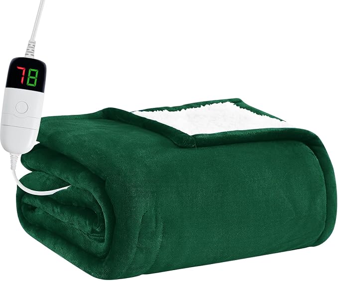 BOMOVA Heated Electric Throw Blanket by BOMOVA