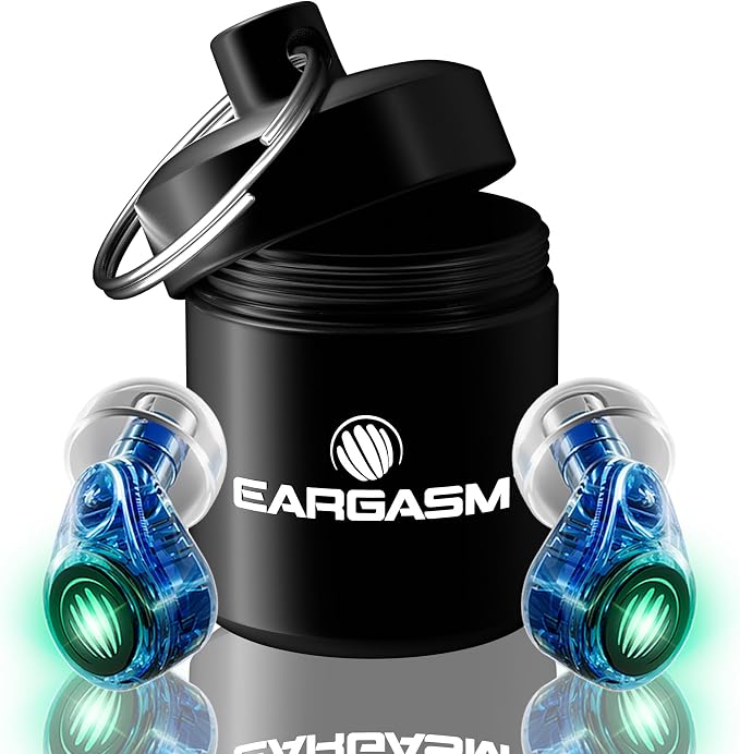 Eargasm Earlights Light Up High Fidelity LED Earplugs by Eargasm