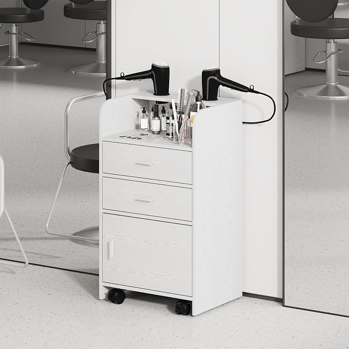 4ever2buy Salon Station for Hair Stylist, Salon Trolley Cart - Image 8