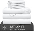 RUVANTI 7 Pcs Cotton Sheets by Ruvanti