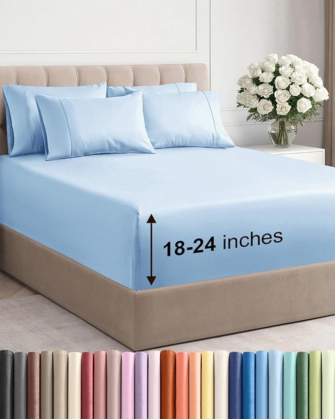 Extra Deep King Sheet Set by CGKUnlimited