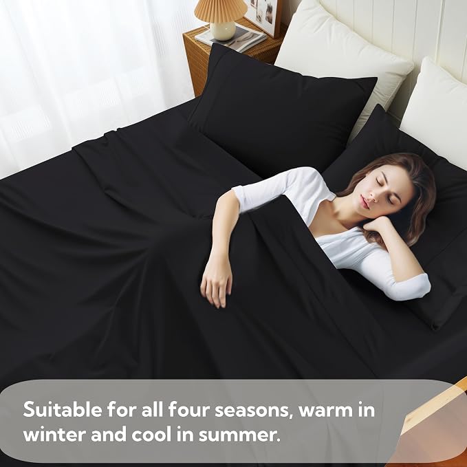Cotton Flat Sheets Only, 600 TC 100% Cotton Flat Sheet Top Sheet Only, Cal King - Image 7