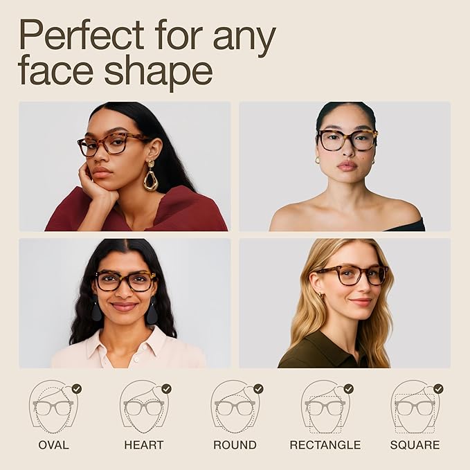 miyya Blue Light Glasses for Women & Men – Oversized UV & Blue Light Blocker - Image 5