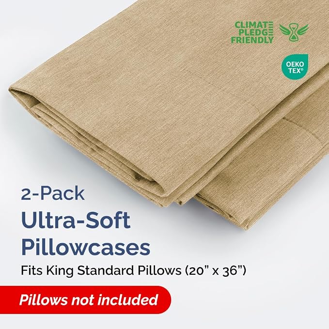 King Standard Pillow Cases Set of 2 - Image 2