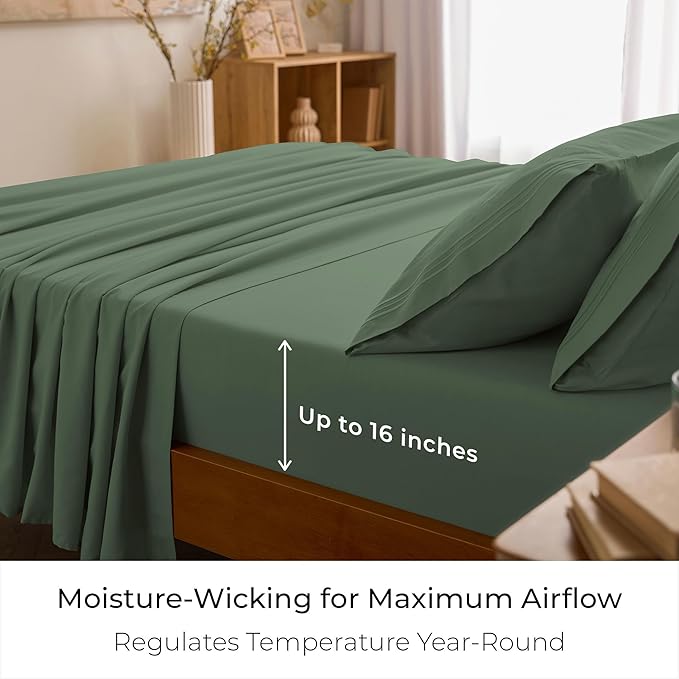 Mellanni King Sheets Set - Image 4