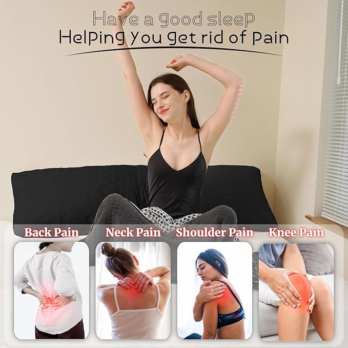 Ubauba Memory Foam Body Pillow, Full Large Body Pillows - Image 6