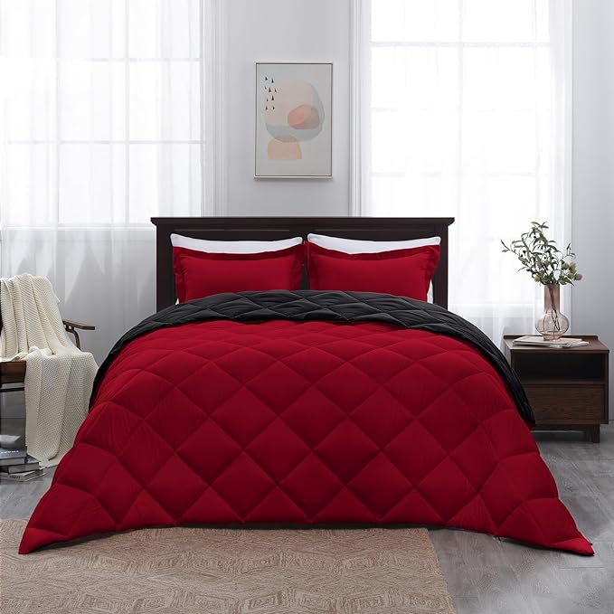 Basic Beyond California King Comforter Set, 1 Comforter 104"x96" and 2 Pillow - Image 8