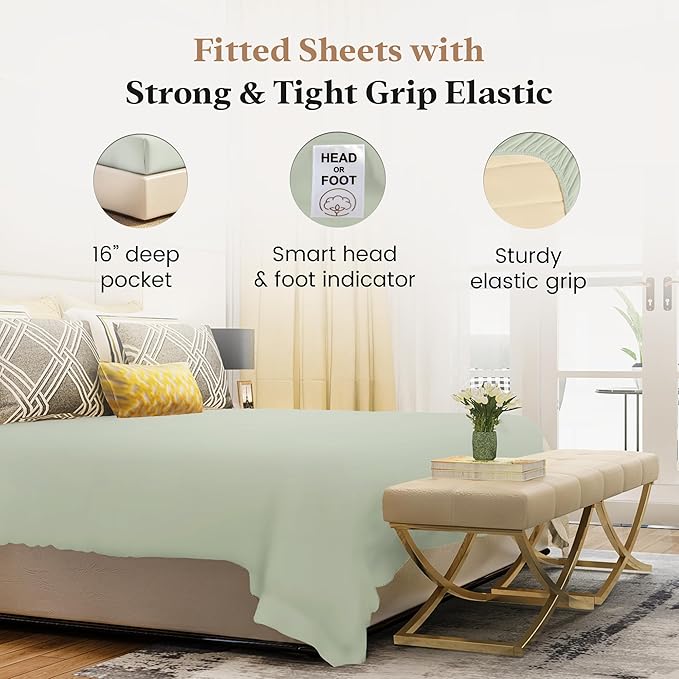 Good Sleep Bedding Queen Fitted Sheet Only - Image 3
