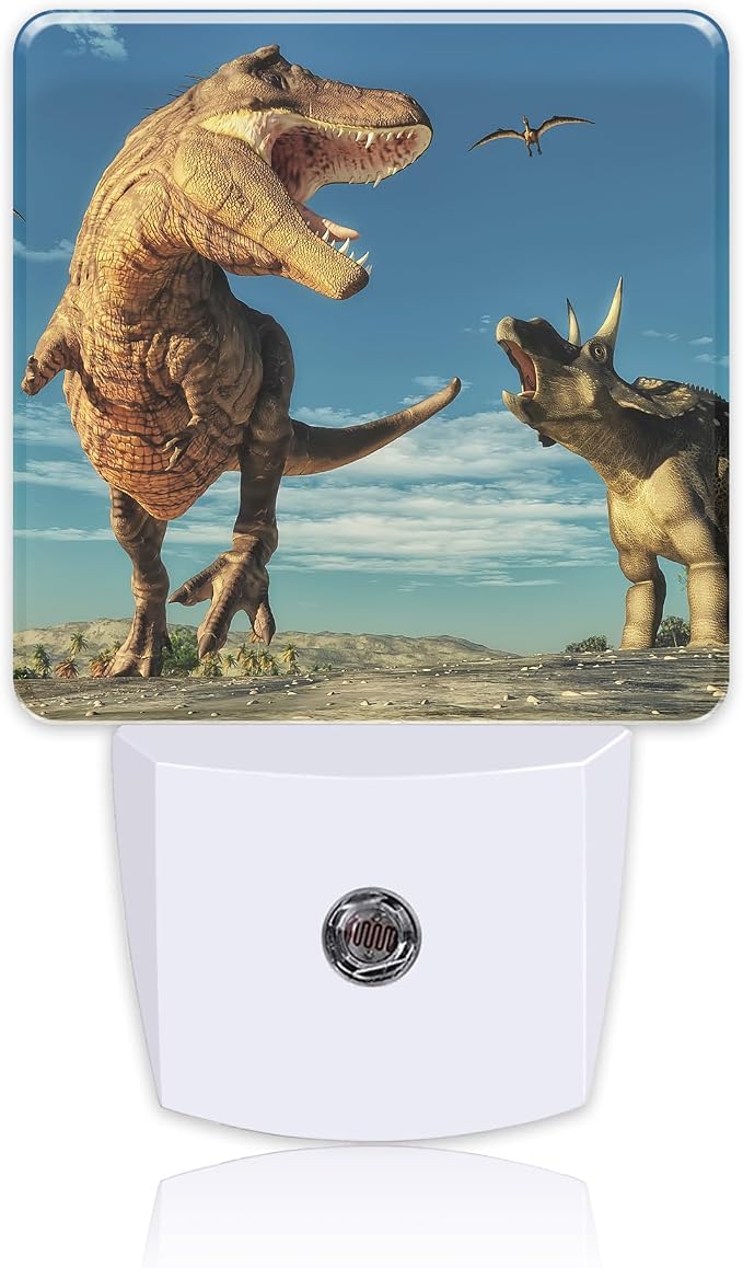 3D Dinosaur World Night Light for Kids, LED Night Light Plug into Wall by Uiaoiais