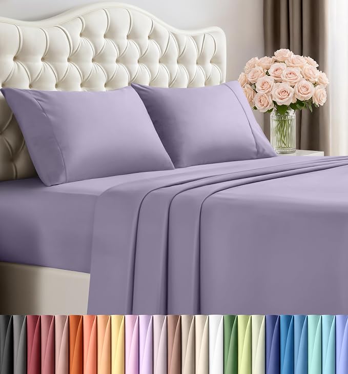 Utopia Bedding California King Size Sheet Set – 4 Piece Bed Sheets, Soft and by UTOPIABEDDING