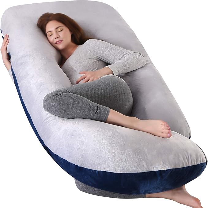 U-Shaped Full Body Pregnancy Pillow by Elover