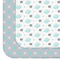 Pack and Play Sheets, 2 Pack Mini Crib Sheets, Stretchy Playard Fitted Sheet by Moonsea