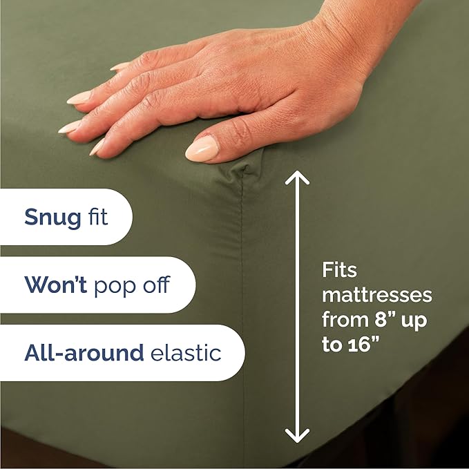 Cal King 6 Piece Sheet Set - Image 3