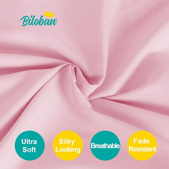 Biloban Crib Sheets Fitted, 2 Pack Crib Sheet Fits - Image 4