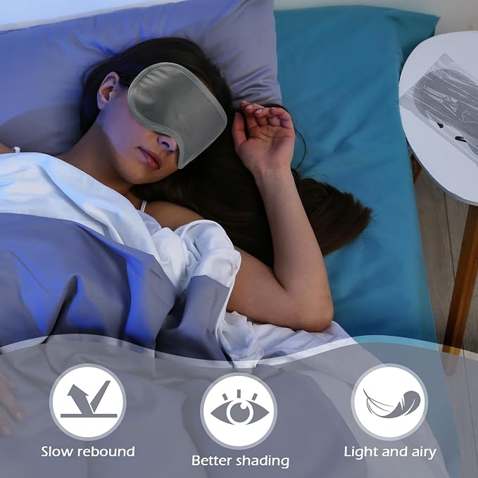 Tarpop 200 Pcs Eye Mask Sleeping Blindfold Eye Cover - Image 4