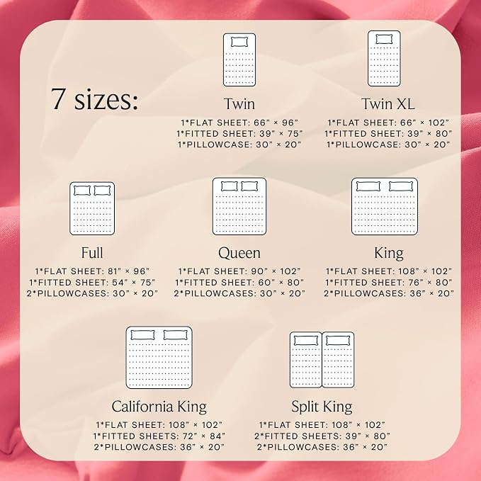 LuxClub 3 PC Twin Sheet Set, Deep Pockets Wrinkle Free Cooling Bed Sheets Hotel - Image 4