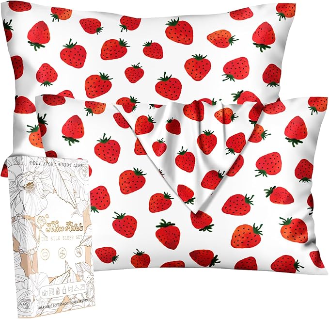 Miss Adola 2 Pack Mulberry Silk Pillowcase by MissAdola