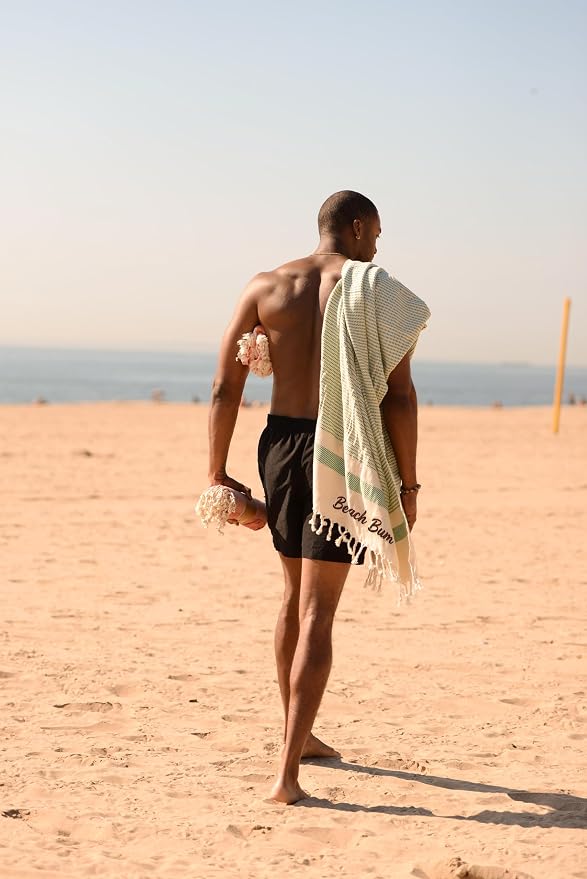 Personalized Beach Towel | Cotton Beach Towels, Sand Free, Highly Absorbent - Image 3