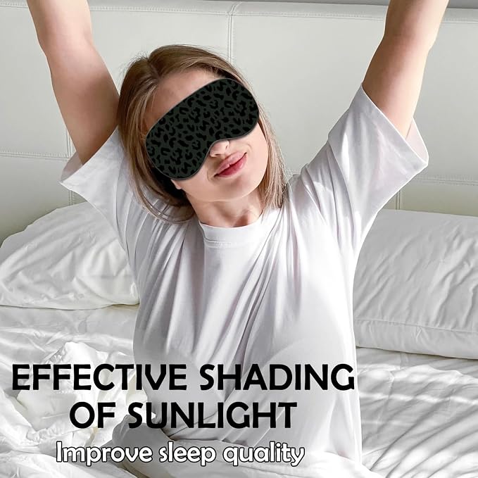 2 PCS Sleep Eye Mask Silk Sleeping Soft - Image 7