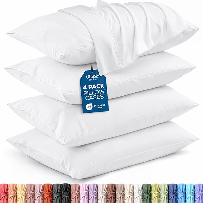 Utopia Bedding Standard Pillow Cases by UTOPIABEDDING