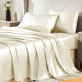 CozyLux Satin Sheets Queen Size Bed Set by CozyLux