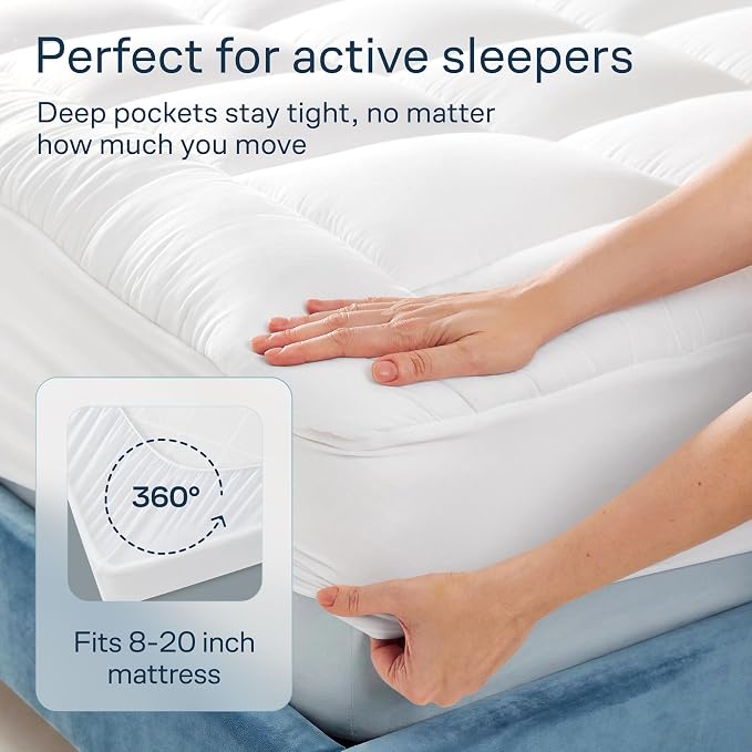 Cloud-Like Queen Mattress Topper - Image 5