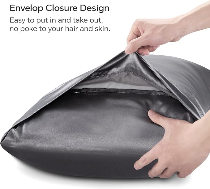 BEDELITE Satin Pillowcase for Hair and Skin, Super Soft Similar to Silk Pillow - Image 5