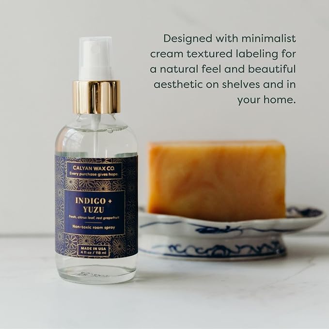 Calyan Wax Co. Indigo & Yuzu Room Spray - Image 6
