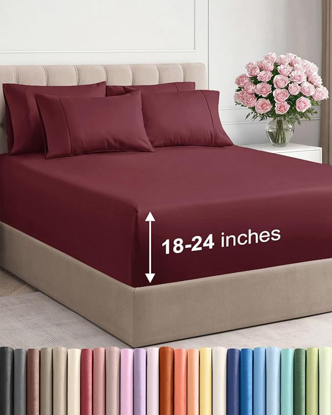 Extra Deep Queen Sheet Set by CGKUnlimited