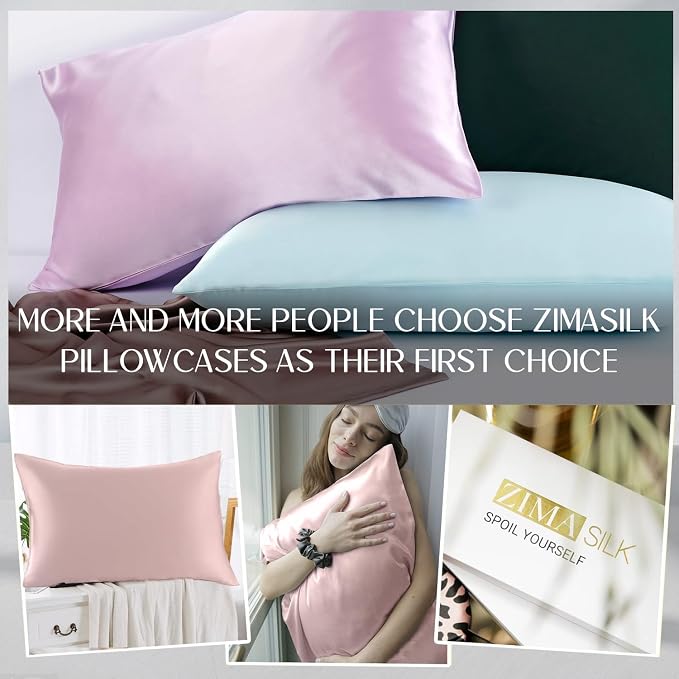ZIMASILK 100% Pure Mulberry Silk Pillowcase - Image 6